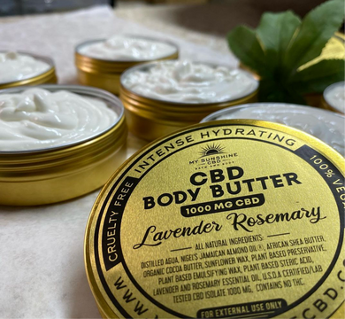 CBD Shea body butter